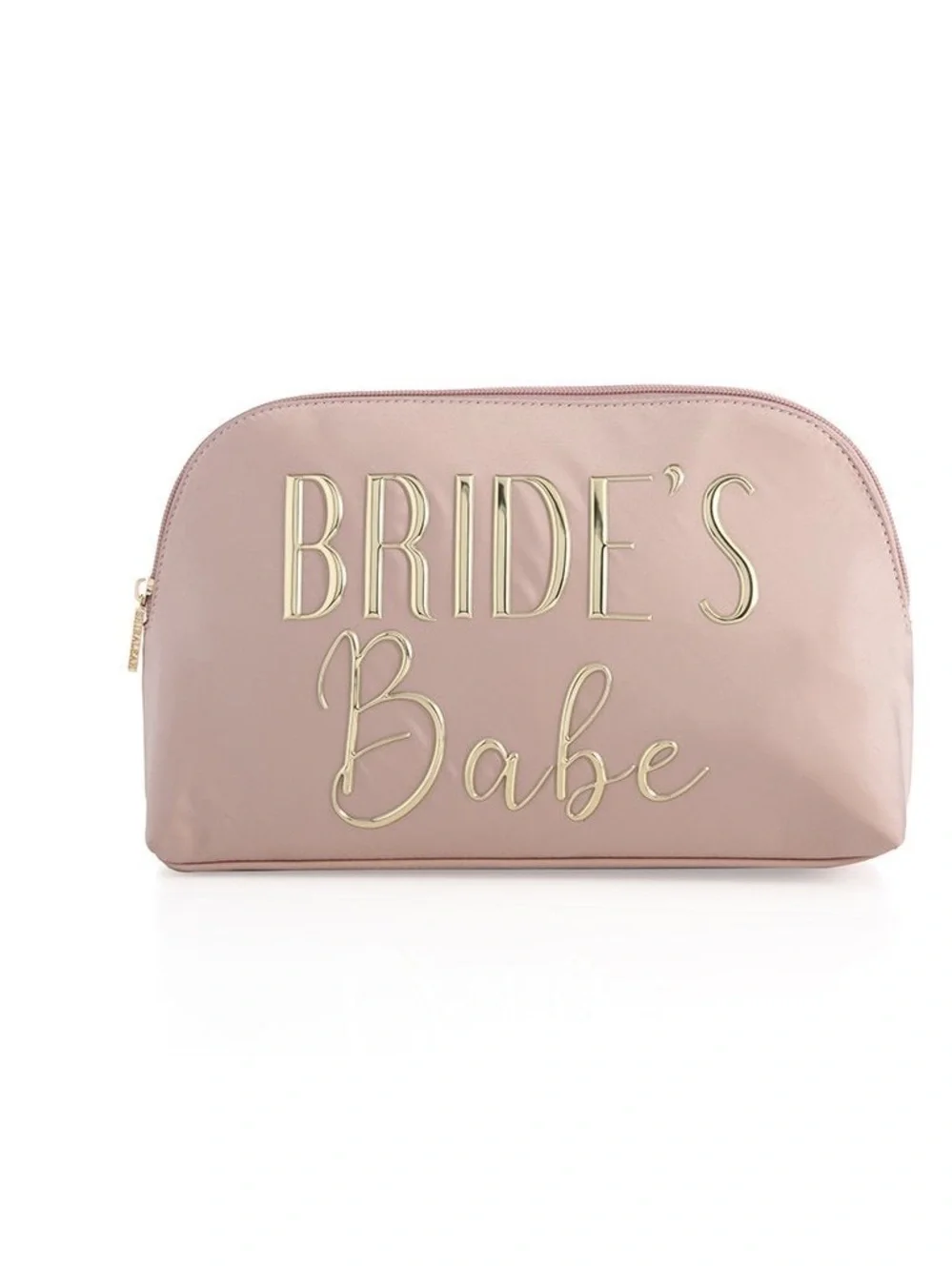NWT Shiraleah Brides Babe Cosmetic Pouch / Makeup Bag - Blush
